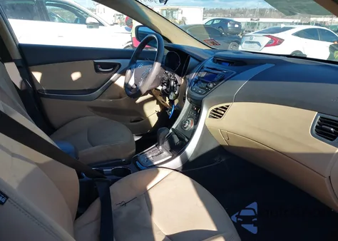 2013 Hyundai Elantra Gls from USA, damaged, VIN 5NPDH4AE4DH391447